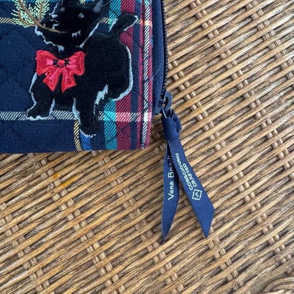Vera Bradley Plaid Wallet Scottie Dog - Picture 6 of 6